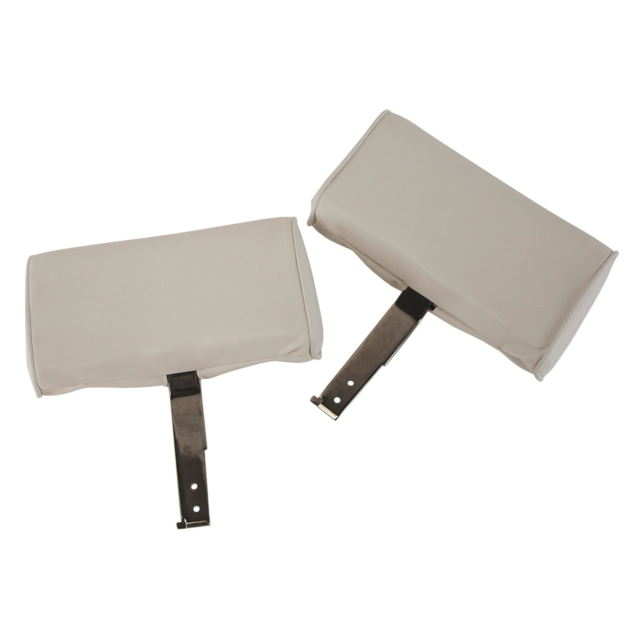 1967-1967 Corvette Headrests White Complete Vinyl-426365-Corvette-Store-Online