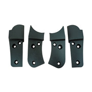 1979-1979 Corvette Reproduction Seat Hinge Cover Set - 4pc - Green-426814-Corvette-Store-Online