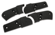 1982-1982 Corvette Reproduction Seat Hinge Cover Set - 4pc - Charcoal-426821-Corvette-Store-Online