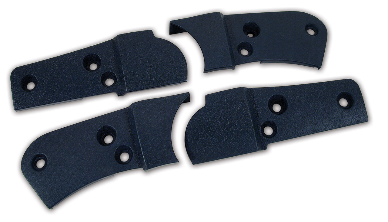 1982-1982 Corvette Reproduction Seat Hinge Cover Set - 4pc - Dark Blue-426846-Corvette-Store-Online