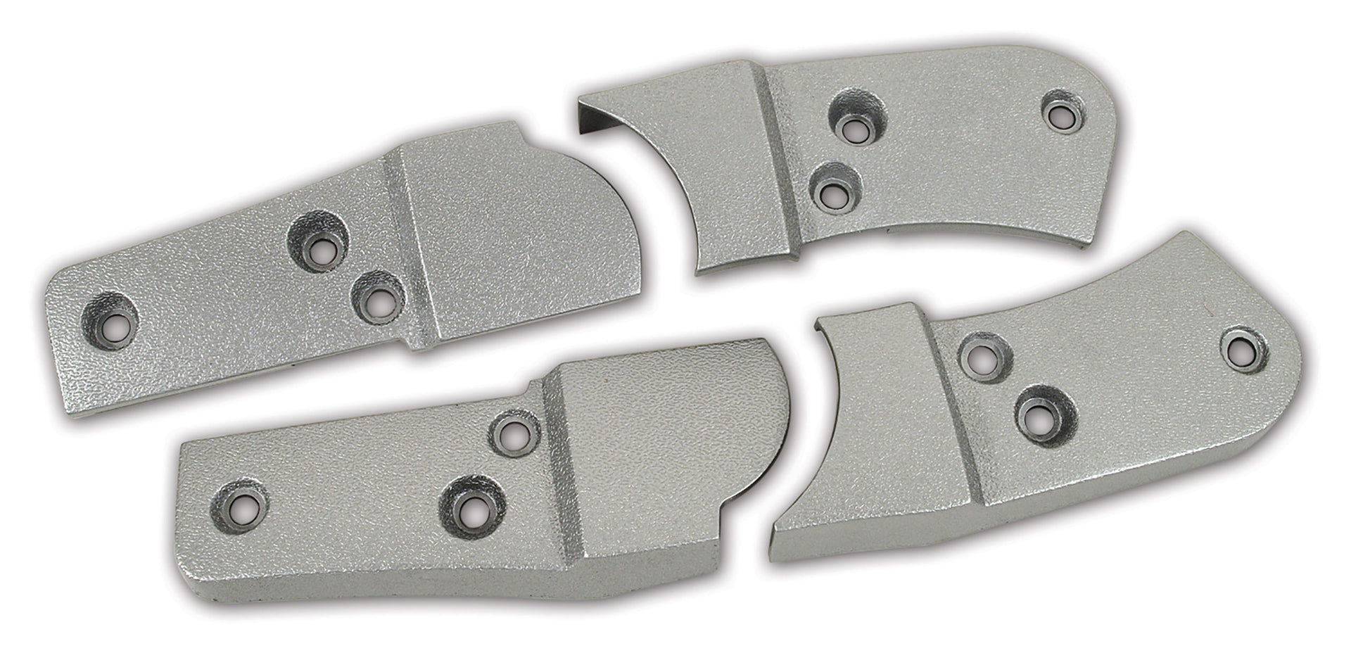 1978-1978 Corvette Reproduction Seat Hinge Cover Set - 4pc - Silver Pace-426862-Corvette-Store-Online