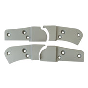 1982-1982 Corvette Reproduction Seat Hinge Cover Set - 4pc - Gray-426868-Corvette-Store-Online