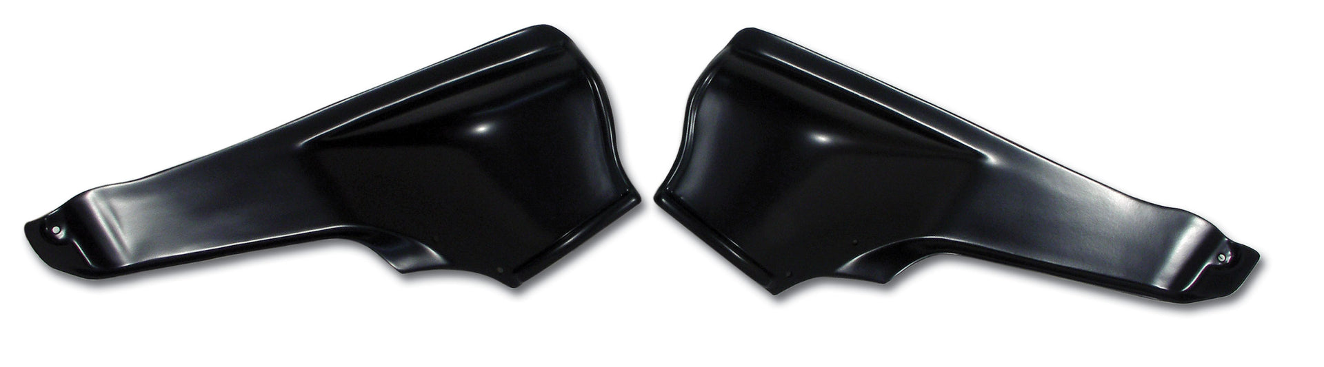 1963-1967 Corvette Interior Rear Quarter Panels Black Convertible-426920-Corvette-Store-Online