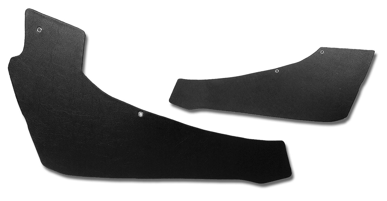 1964-1964 Corvette Interior Rear Quarter Panels Black Coupe W/Power Vent-427120-Corvette-Store-Online
