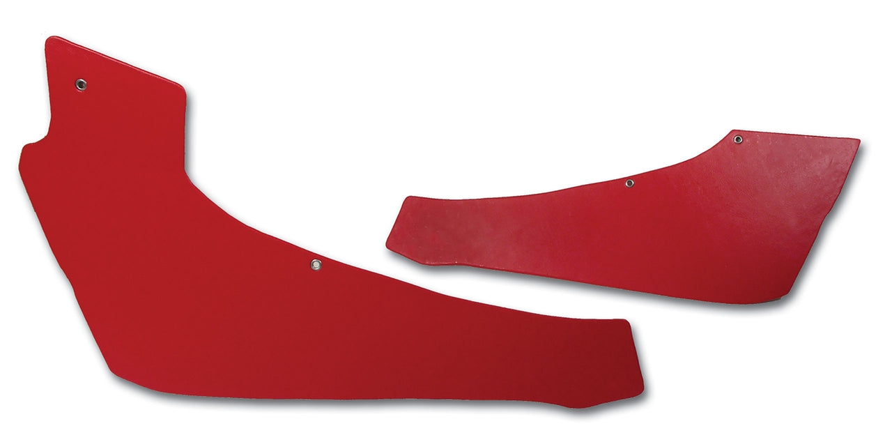 1965-1965 Corvette Interior Rear Quarter Panels Red Coupe W/Power Vent-427230-Corvette-Store-Online