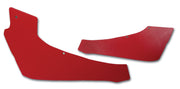 1965-1965 Corvette Interior Rear Quarter Panels Red Coupe W/Power Vent-427230-Corvette-Store-Online