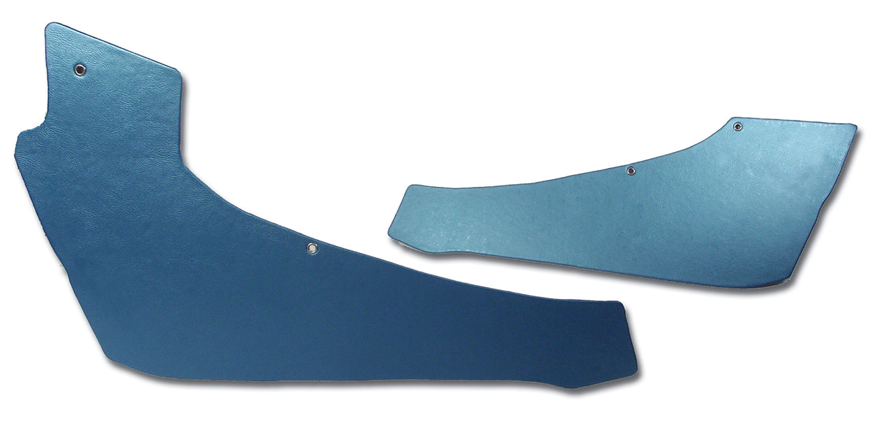 1965-1965 Corvette Interior Rear Quarter Panels Bright Blue Coupe W/Power Vent-427240-Corvette-Store-Online