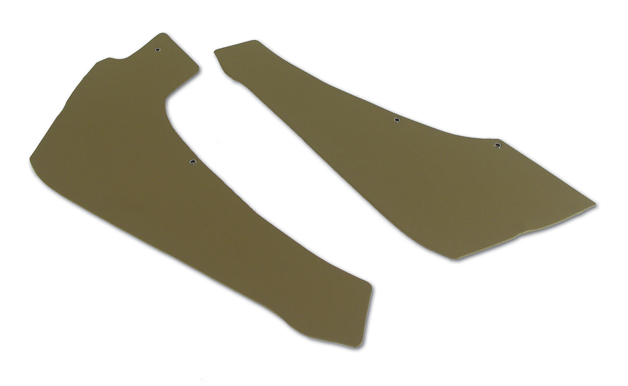 1965-1965 Corvette Interior Rear Quarter Panels Saddle Coupe W/Power Vent-427252-Corvette-Store-Online