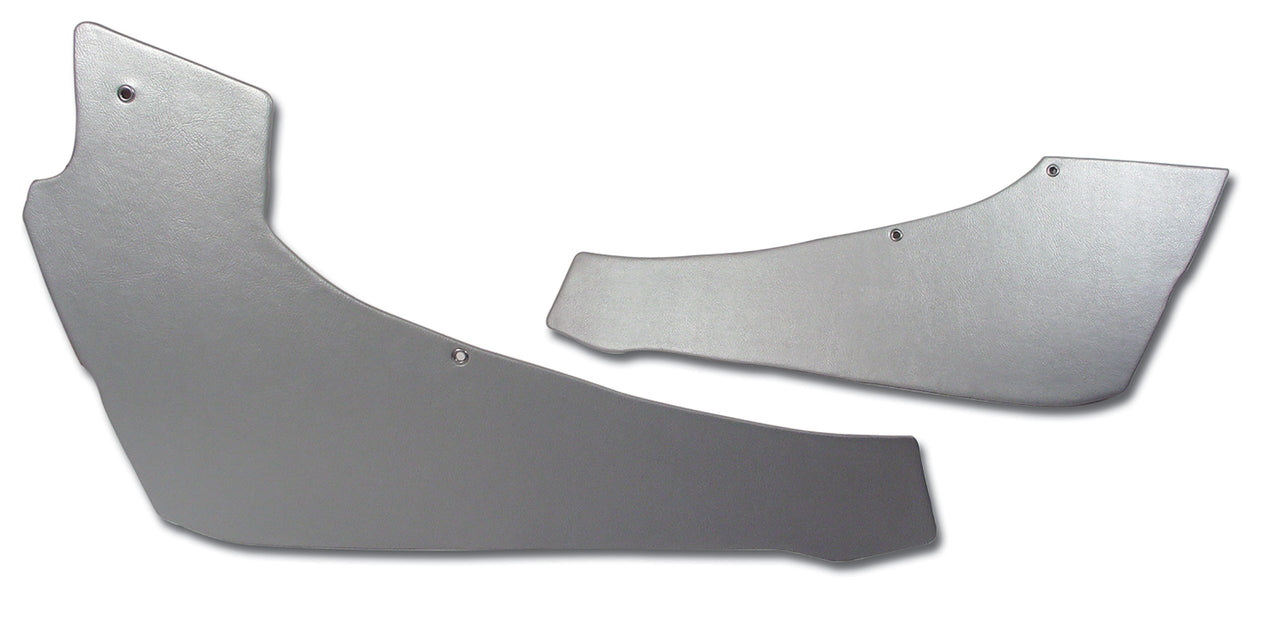 1965-1965 Corvette Interior Rear Quarter Panels Silver Coupe W/Power Vent-427261-Corvette-Store-Online