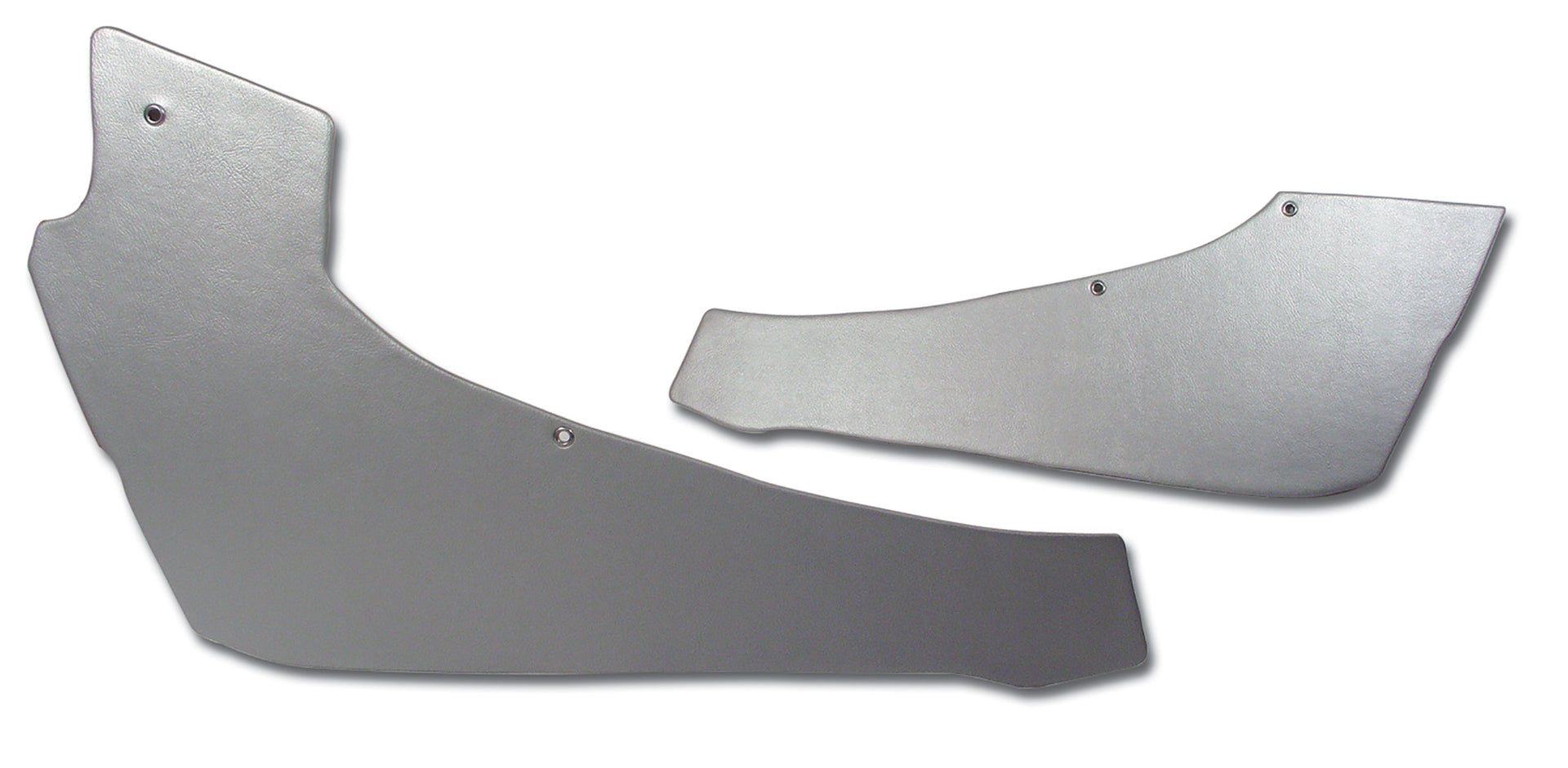 1965-1965 Corvette Interior Rear Quarter Panels Silver Coupe W/Power Vent-427261-Corvette-Store-Online