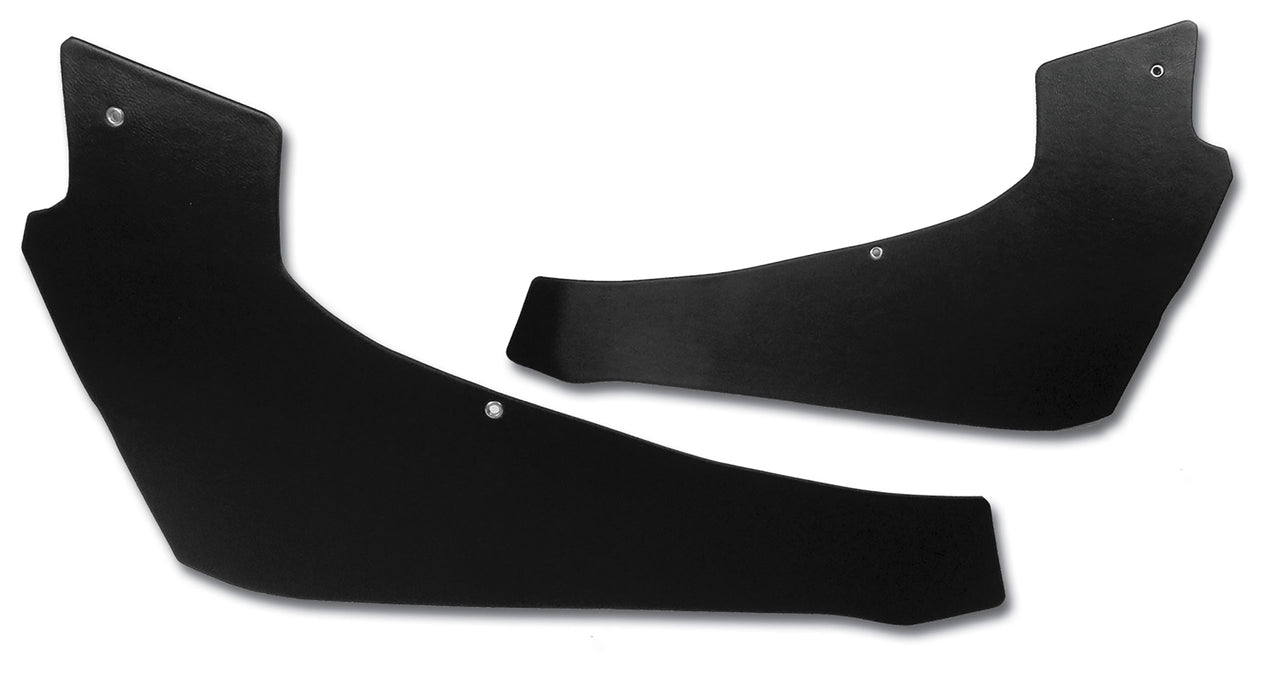 1966-1967 Corvette Interior Rear Quarter Panels Black Coupe-427320-Corvette-Store-Online