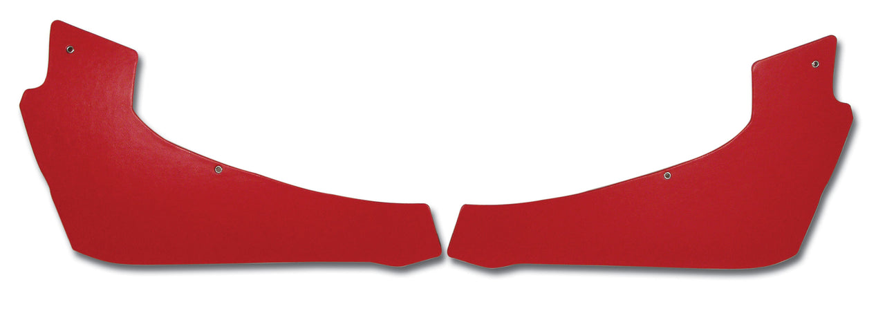 1966-1967 Corvette Interior Rear Quarter Panels Red Coupe-427330-Corvette-Store-Online