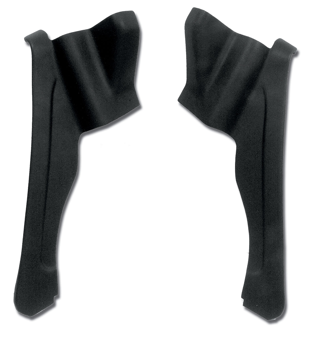 1968-1969 Corvette Interior Rear Quarter Panels Black Convertible-427420-Corvette-Store-Online