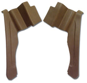 1973-1975 Corvette Interior Rear Quarter Panels Medium Saddle Convertible-427551-Corvette-Store-Online