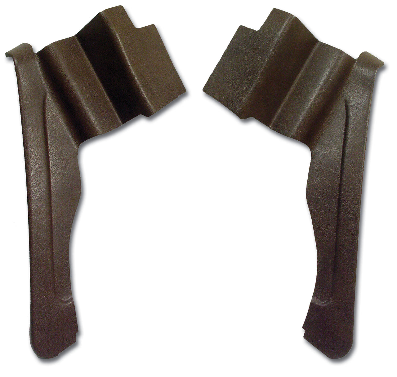 1970-1972 Corvette Interior Rear Quarter Panels Dark Saddle Convertible-427553-Corvette-Store-Online