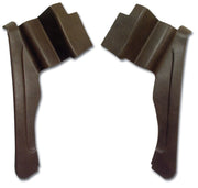 1970-1972 Corvette Interior Rear Quarter Panels Dark Saddle Convertible-427553-Corvette-Store-Online