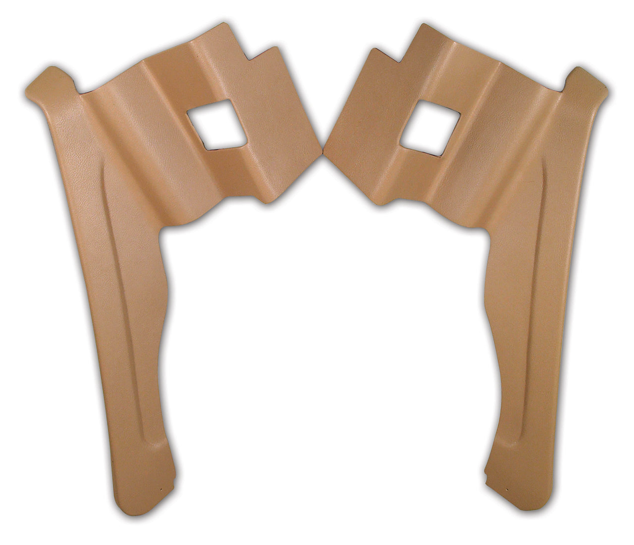 1970-1972 Corvette Interior Rear Quarter Panels Light Saddle Conv W/Shoulder Harness-427615-Corvette-Store-Online