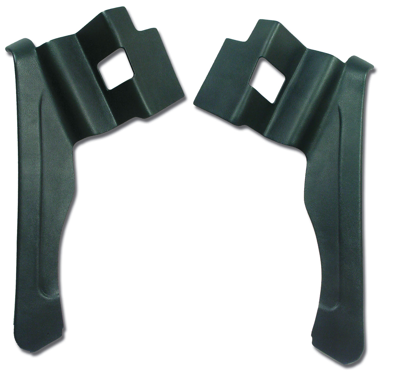 1970-1970 Corvette Interior Rear Quarter Panels Green Convertible W/Shoulder Harness-427617-Corvette-Store-Online