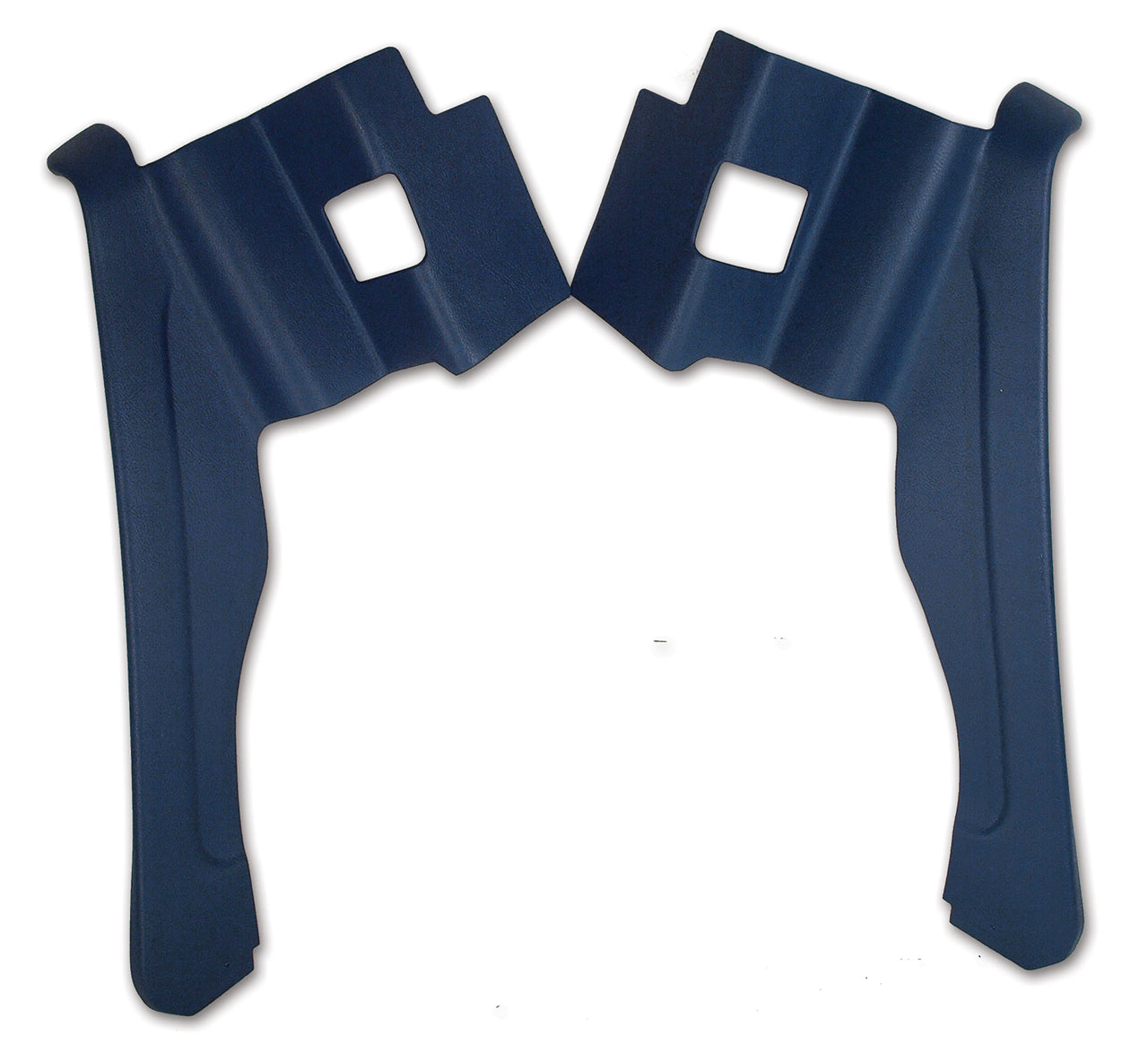 1971-1972 Corvette Interior Rear Quarter Panels Royal Blue Convertible W/Shoulder Harness-427647-Corvette-Store-Online