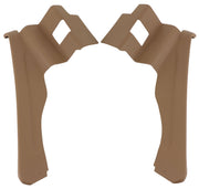 1973-1974 Corvette Interior Rear Quarter Panels Medium Saddle Conv W/Shoulder Harness 74E-427651-Corvette-Store-Online