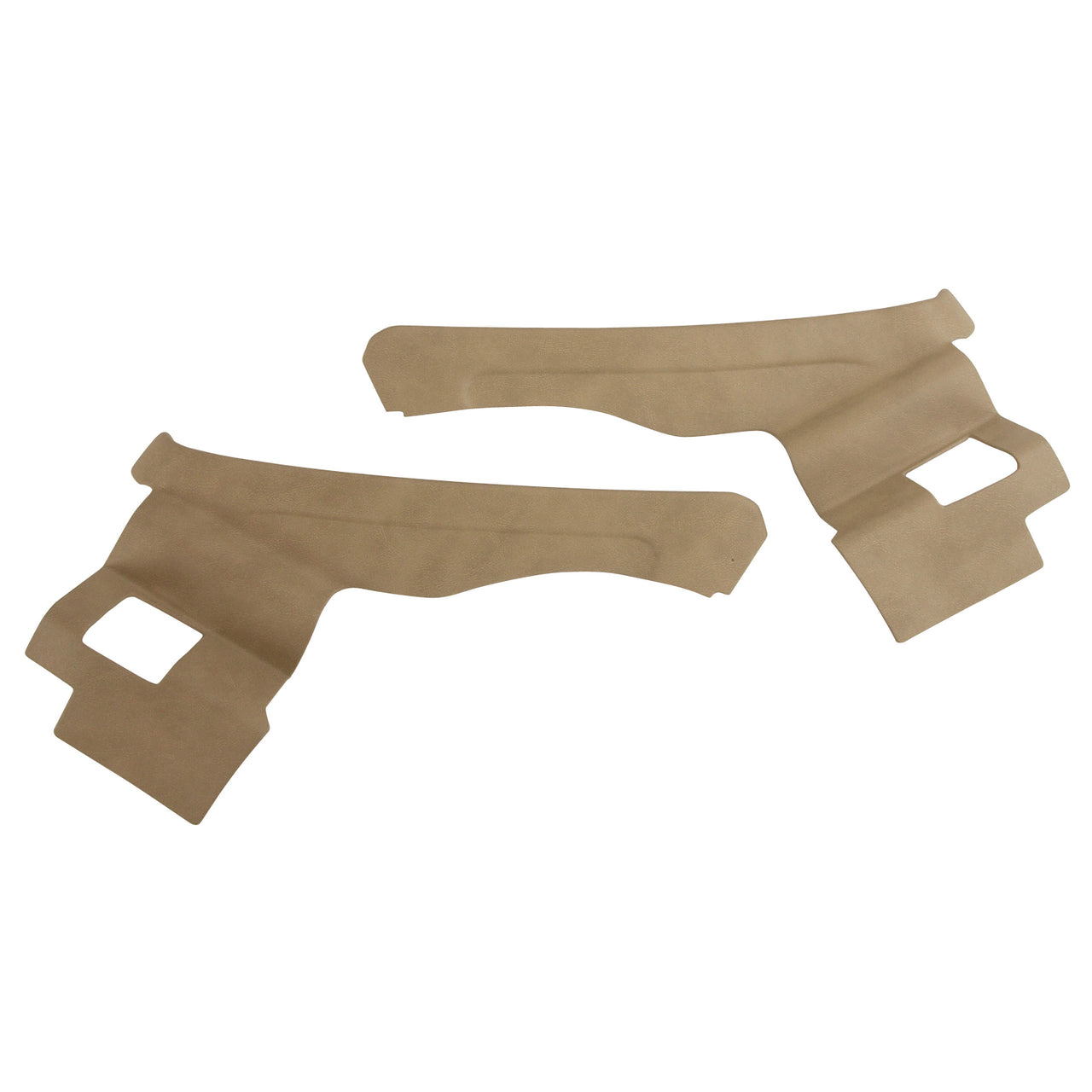 1974-1975 Corvette Interior Rear Quarter Panels Neutral Conv W/Shoulder Harness 74L-427716-Corvette-Store-Online