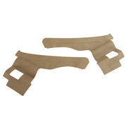 1974-1975 Corvette Interior Rear Quarter Panels Neutral Conv W/Shoulder Harness 74L-427716-Corvette-Store-Online