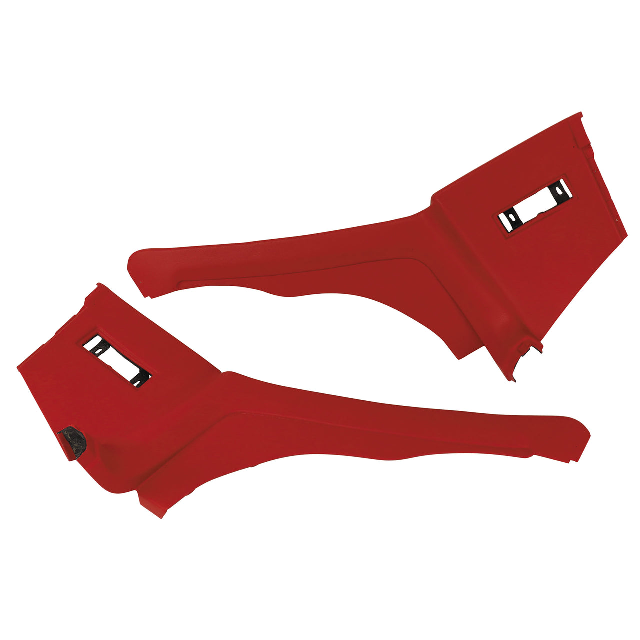 1968-1968 Corvette Interior Rear Quarter Panels Red Coupe-427830-Corvette-Store-Online