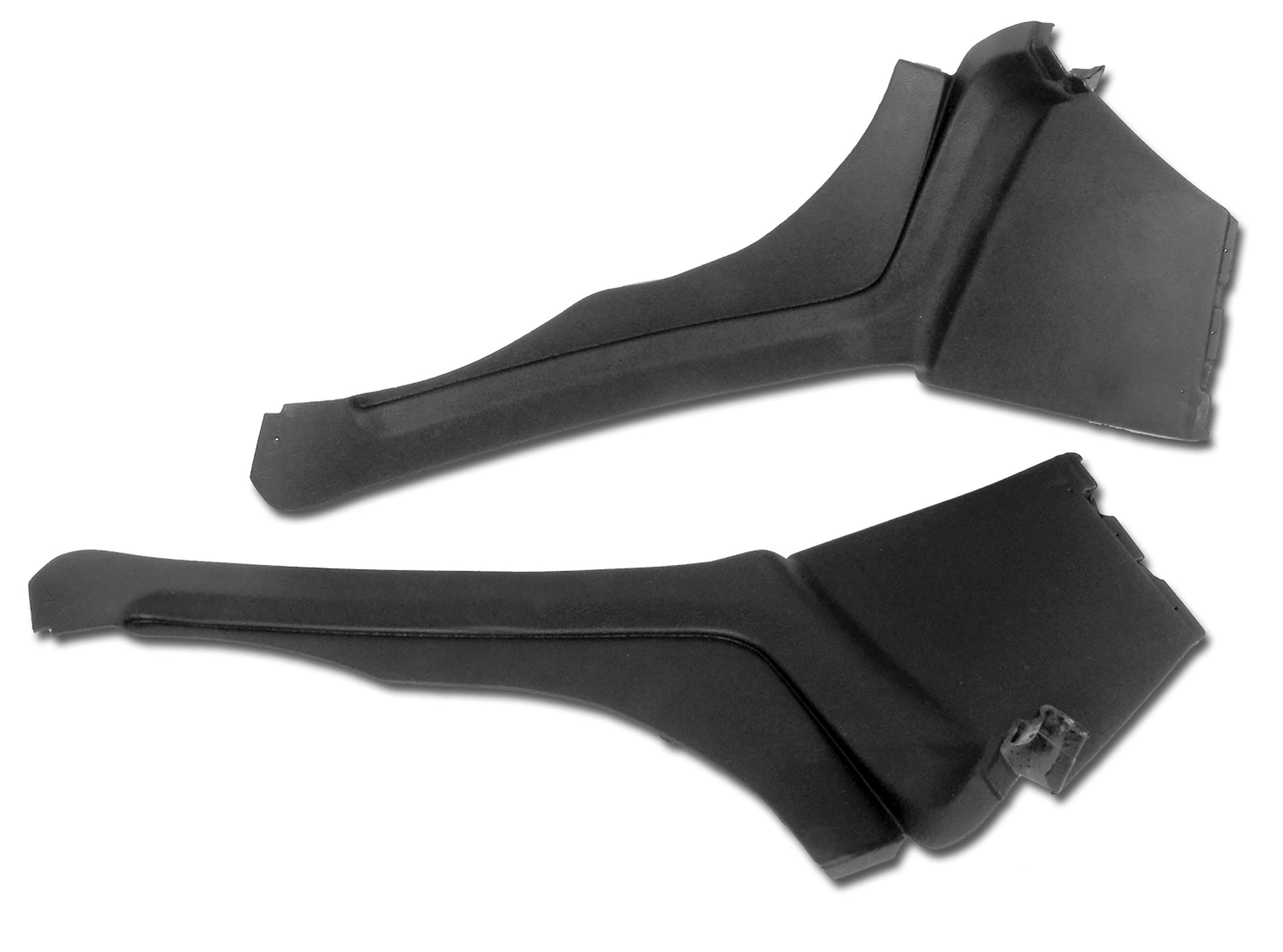 1969-1973 Corvette Interior Rear Quarter Panels Black Coupe-427920-Corvette-Store-Online