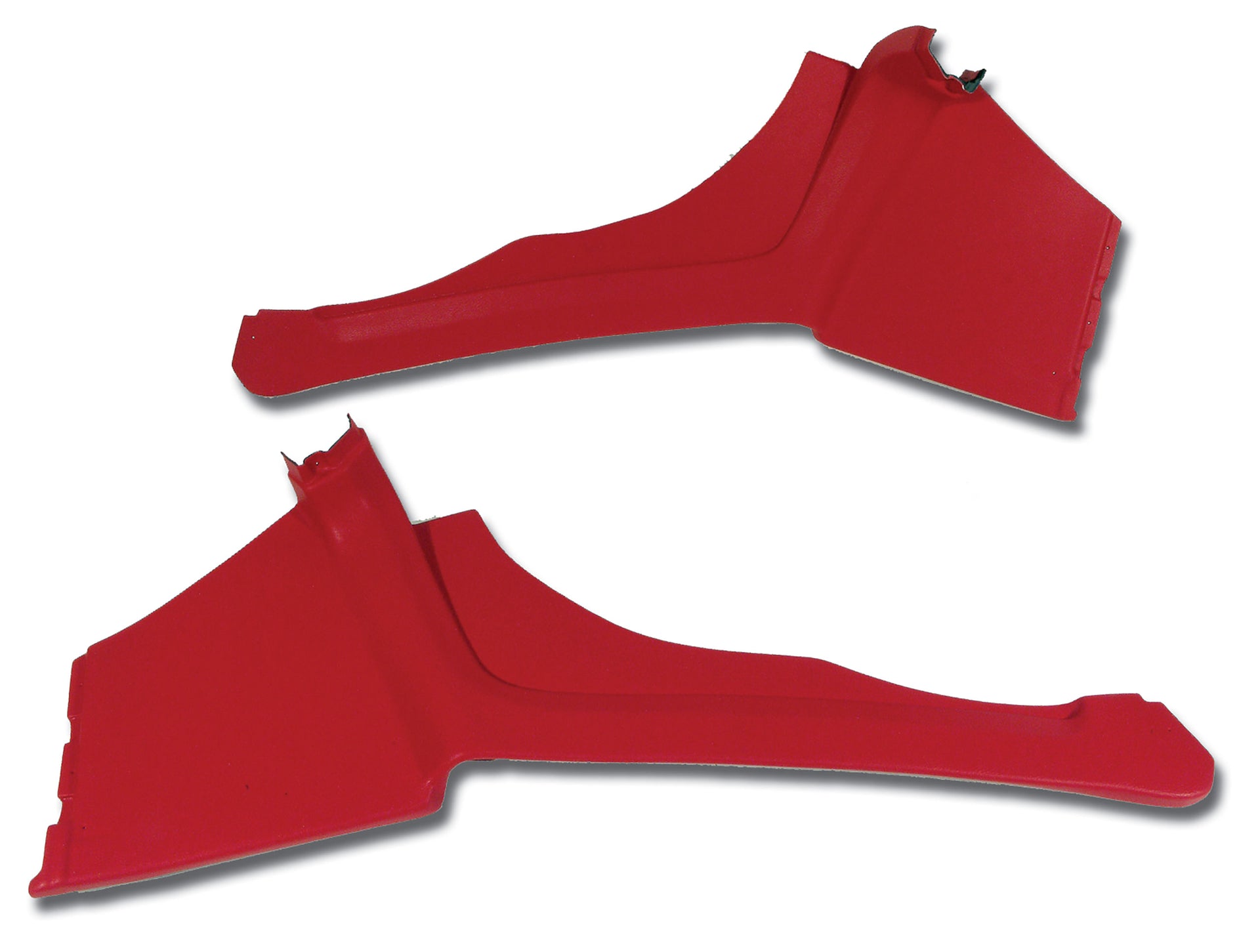 1969-1972 Corvette Interior Rear Quarter Panels Red Coupe-427930-Corvette-Store-Online