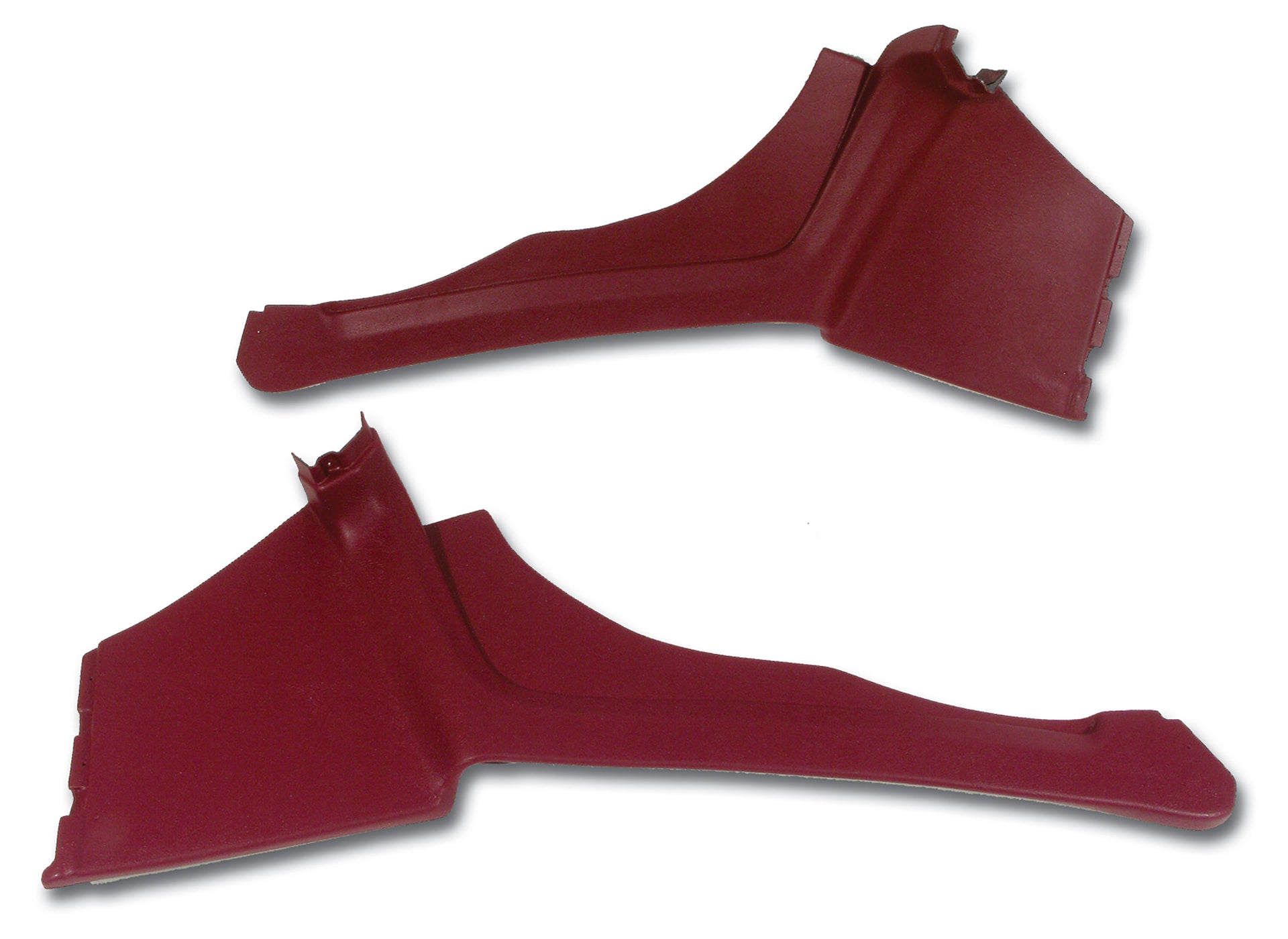 1973-1973 Corvette Interior Rear Quarter Panels Oxblood Coupe-427931-Corvette-Store-Online