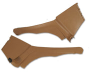 1973-1973 Corvette Interior Rear Quarter Panels Medium Saddle Coupe-427951-Corvette-Store-Online