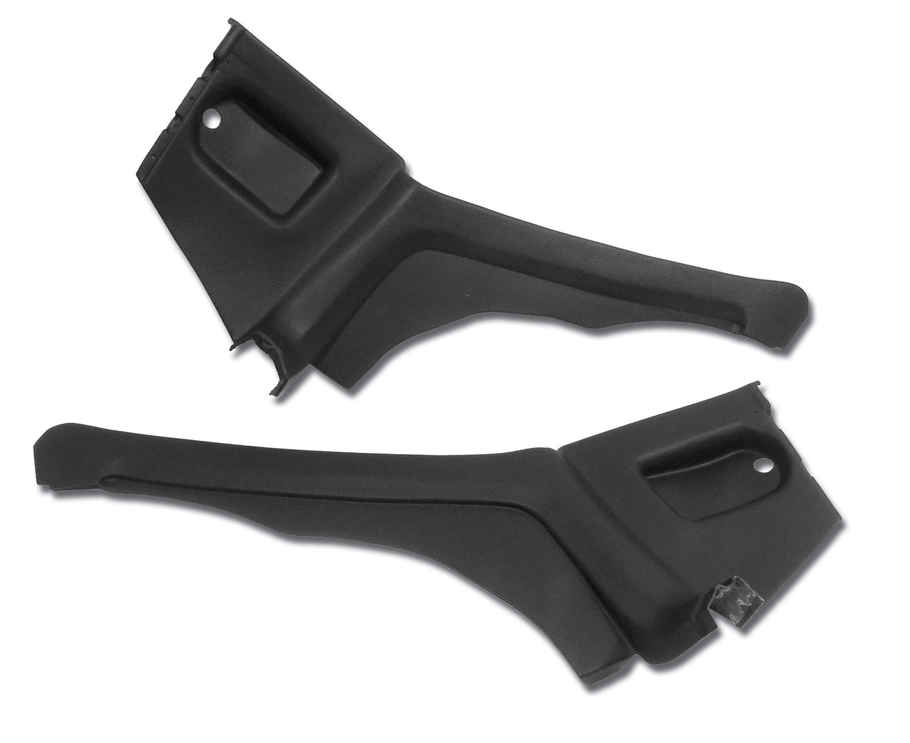 1974-1977 Corvette Interior Rear Quarter Panels Black Coupe-428020-Corvette-Store-Online