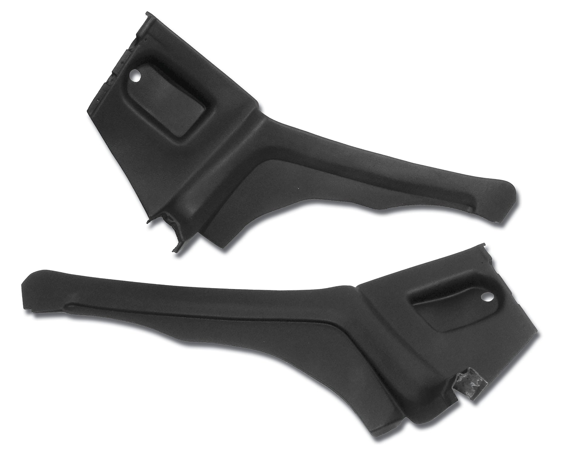 1974-1977 Corvette Interior Rear Quarter Panels Black Coupe-428020-Corvette-Store-Online