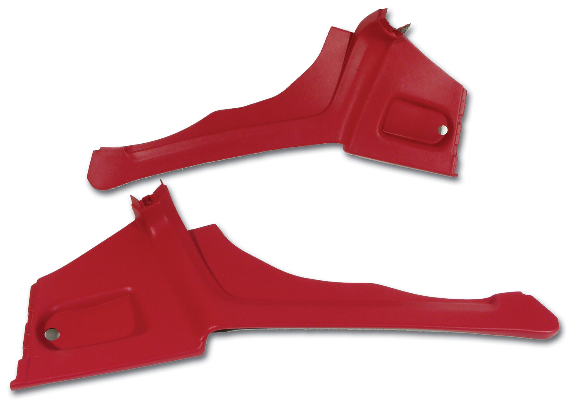 1977-1977 Corvette Interior Rear Quarter Panels Red Coupe-428024-Corvette-Store-Online