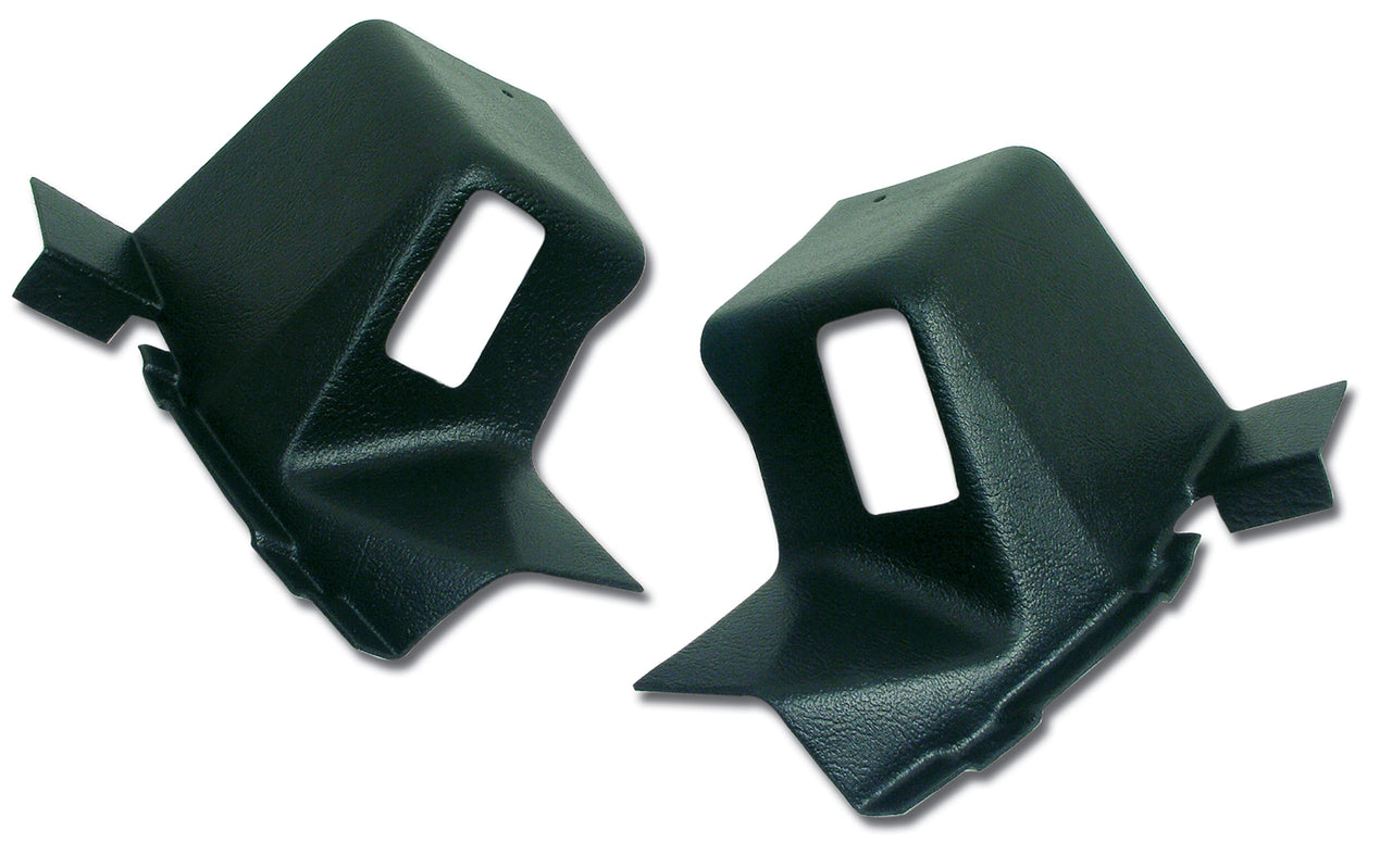1969-1969 Corvette Interior Rear Quarter Panel Extensions Green Coupe-428114-Corvette-Store-Online