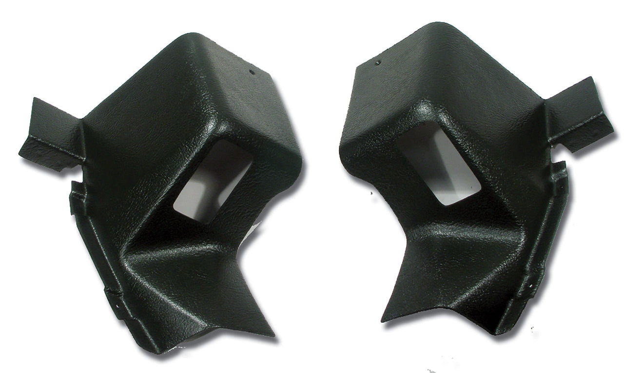 1970-1970 Corvette Interior Rear Quarter Panel Extensions Green Coupe-428117-Corvette-Store-Online