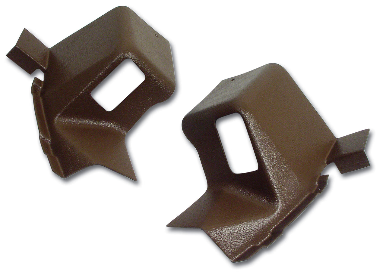 1968-1969 Corvette Interior Rear Quarter Panel Extensions Saddle Coupe-428156-Corvette-Store-Online