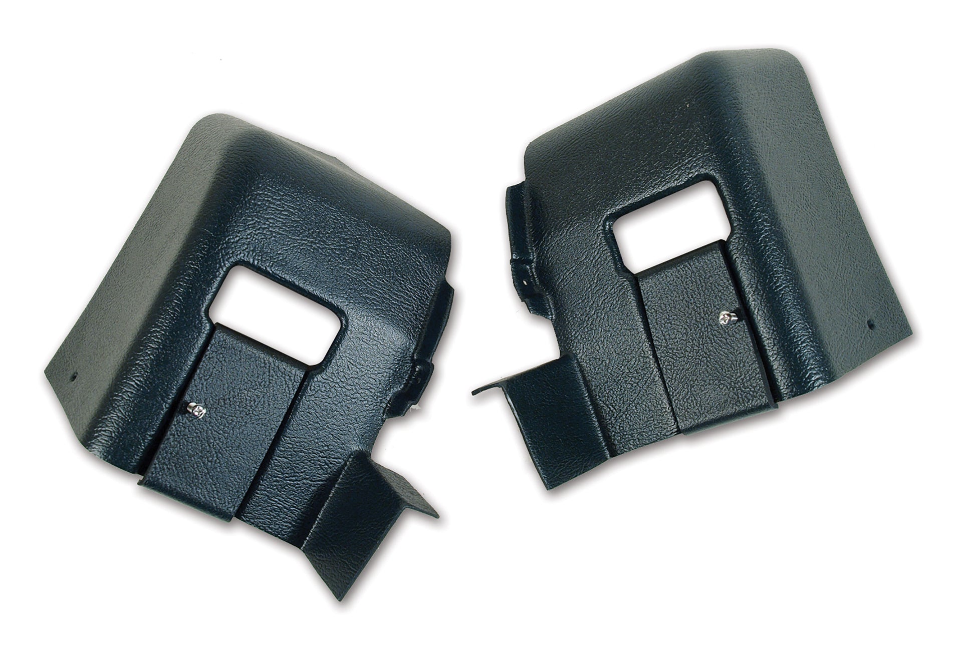 1976-1976 Corvette Interior Rear Quarter Panel Extensions Bluegreen Coupe-428219-Corvette-Store-Online