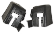 1974-1977 Corvette Interior Rear Quarter Panel Extensions Black Coupe-428220-Corvette-Store-Online