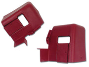 1977-1977 Corvette Interior Rear Quarter Panel Extensions Red Coupe-428224-Corvette-Store-Online