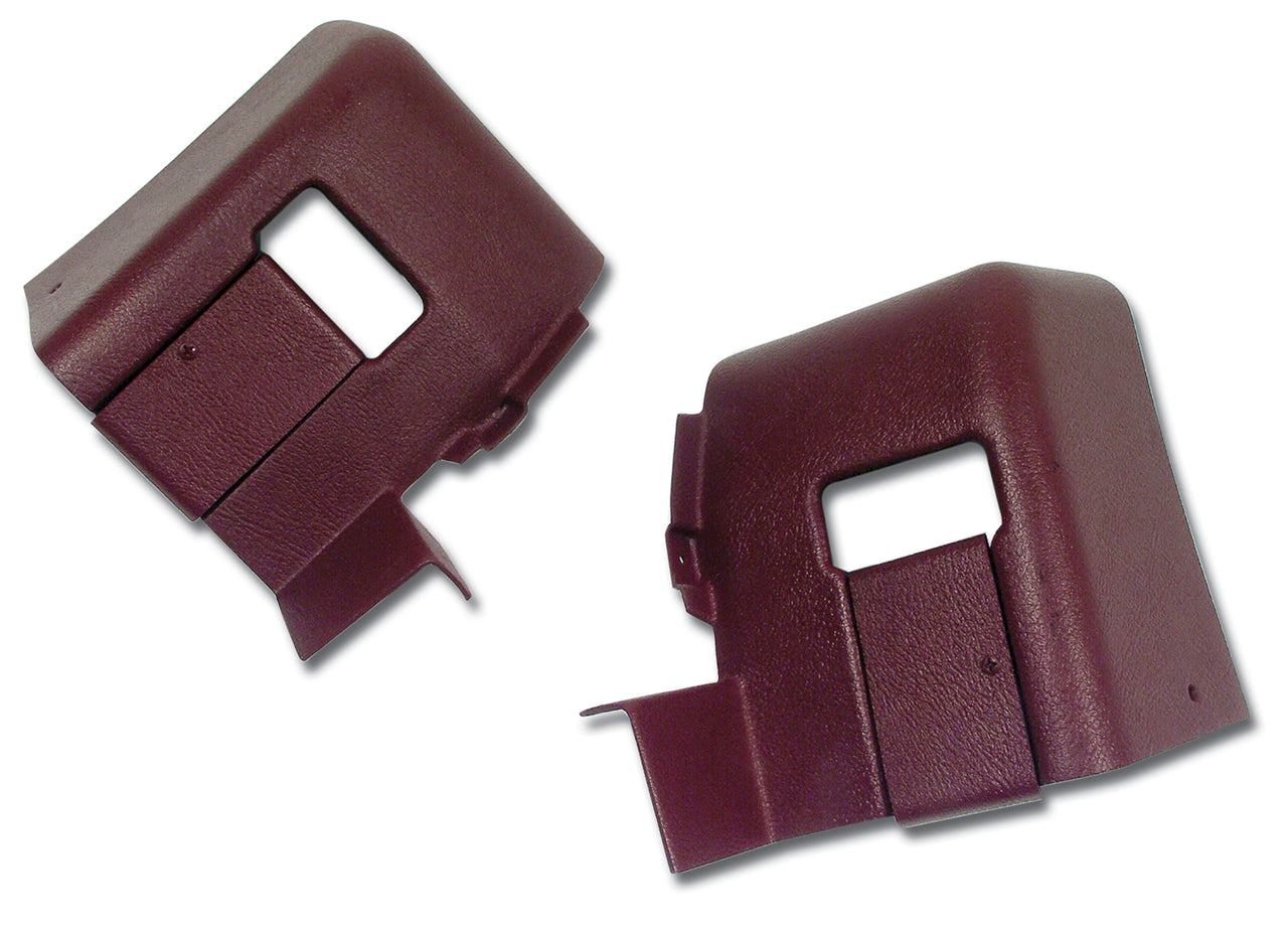 1974-1975 Corvette Interior Rear Quarter Panel Extensions Oxblood Coupe-428231-Corvette-Store-Online