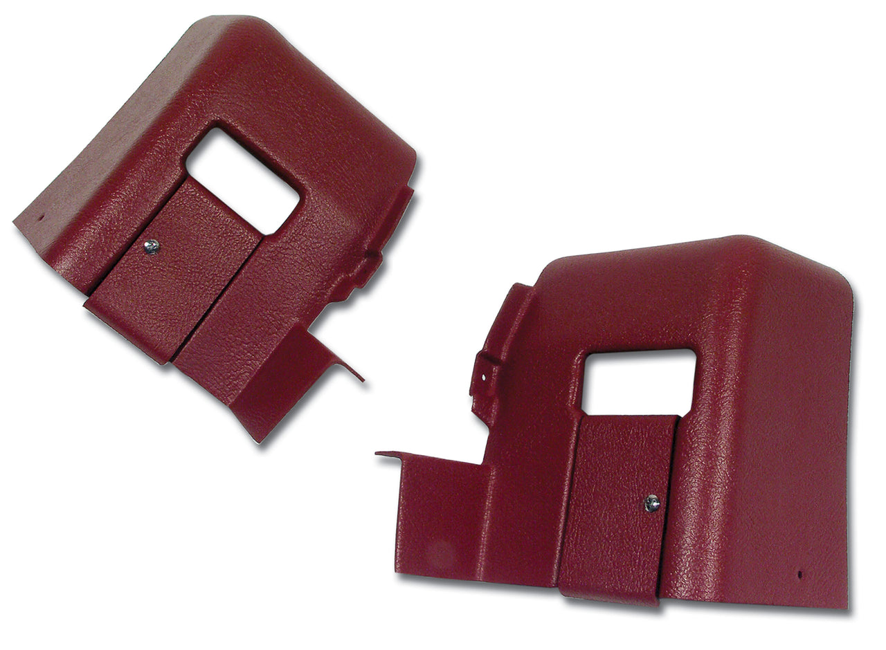 1976-1976 Corvette Interior Rear Quarter Panel Extensions Firethorn Coupe-428234-Corvette-Store-Online