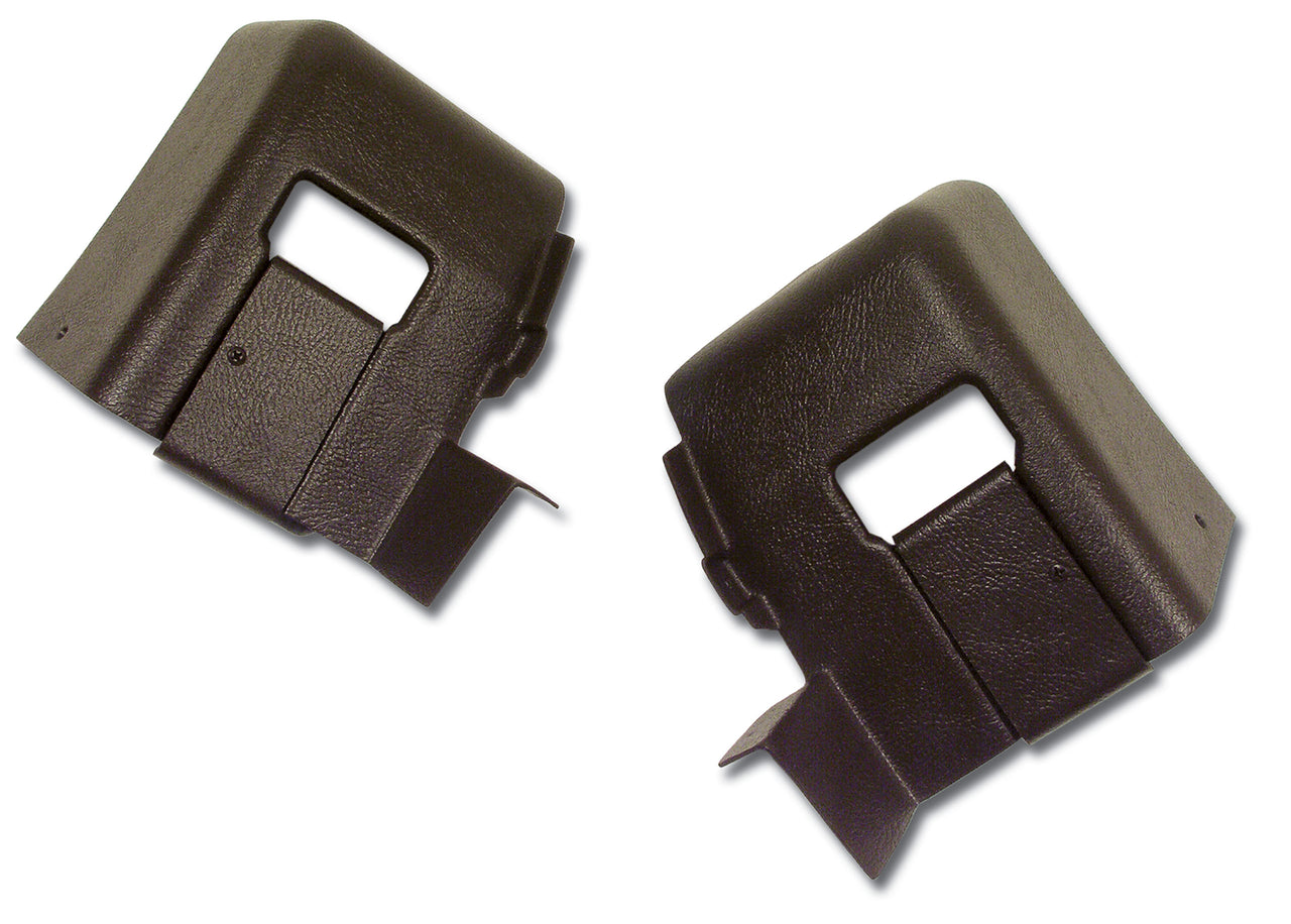 1976-1977 Corvette Interior Rear Quarter Panel Extensions Dark Brown Coupe-428255-Corvette-Store-Online