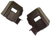 1976-1977 Corvette Interior Rear Quarter Panel Extensions Dark Brown Coupe-428255-Corvette-Store-Online