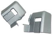 1974-1975 Corvette Interior Rear Quarter Panel Extensions Silver Coupe-428261-Corvette-Store-Online