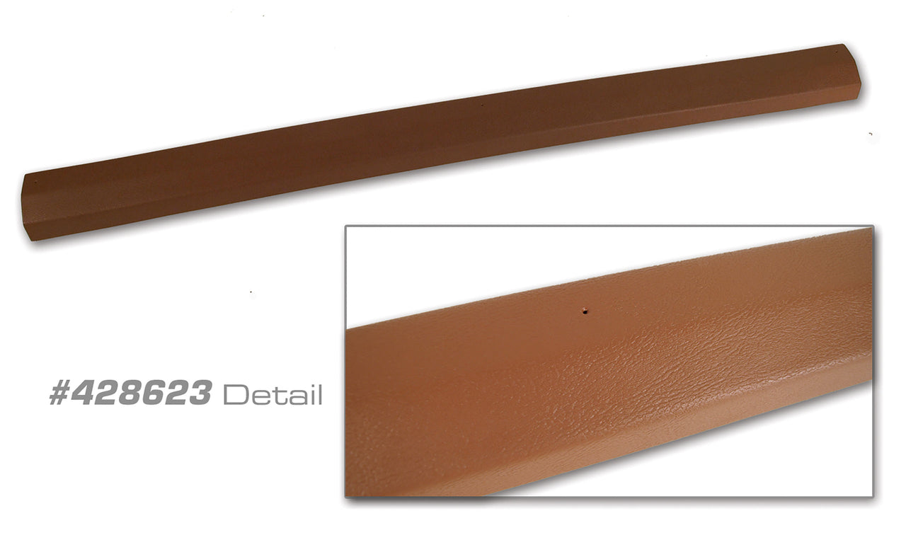 1973-1973 Corvette Coupe Rear Window Trim Dark Saddle-428623-Corvette-Store-Online