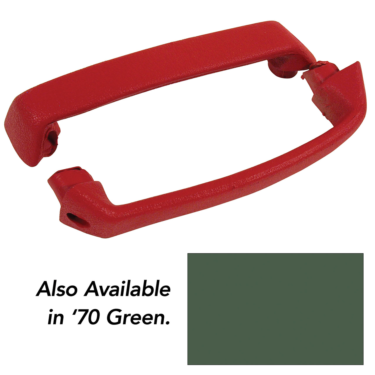 1970-1970 Corvette Door Handles Green-Inner-428917-Corvette-Store-Online