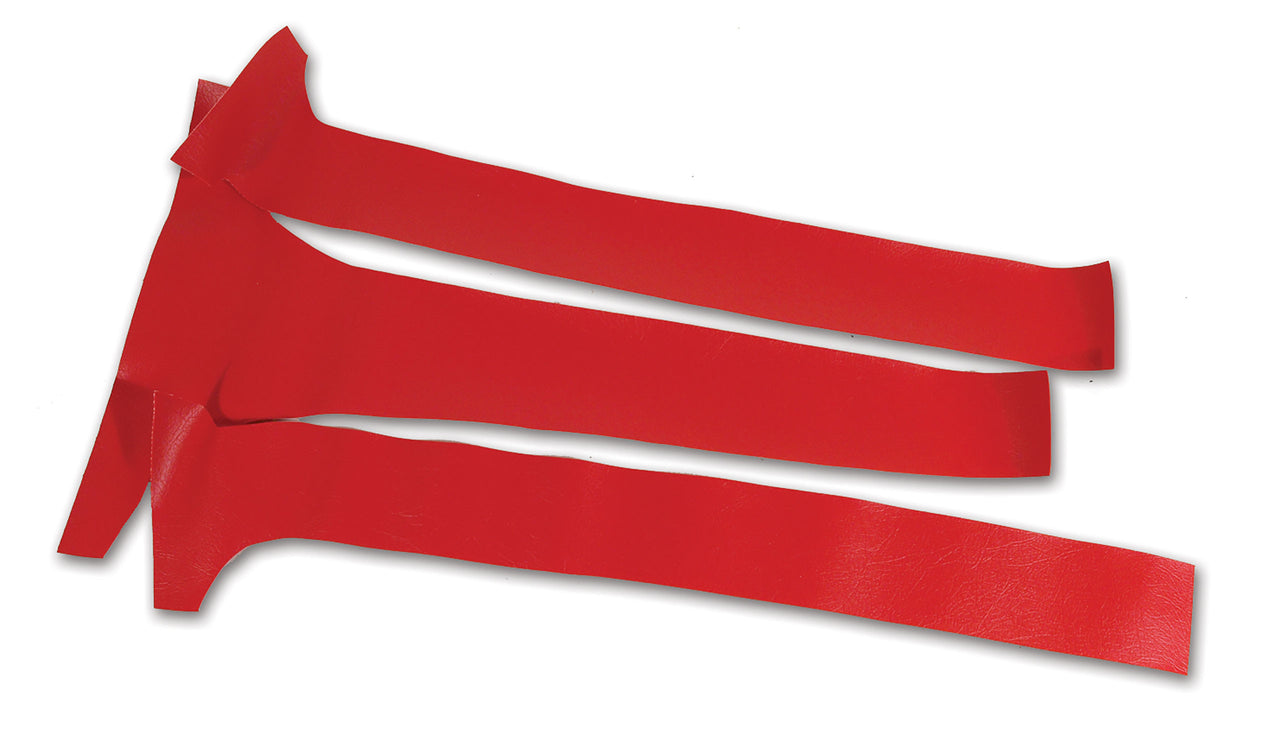 1963-1963 Corvette Rear Window Vinyl Coupe 3 Piece Red-429035-Corvette-Store-Online
