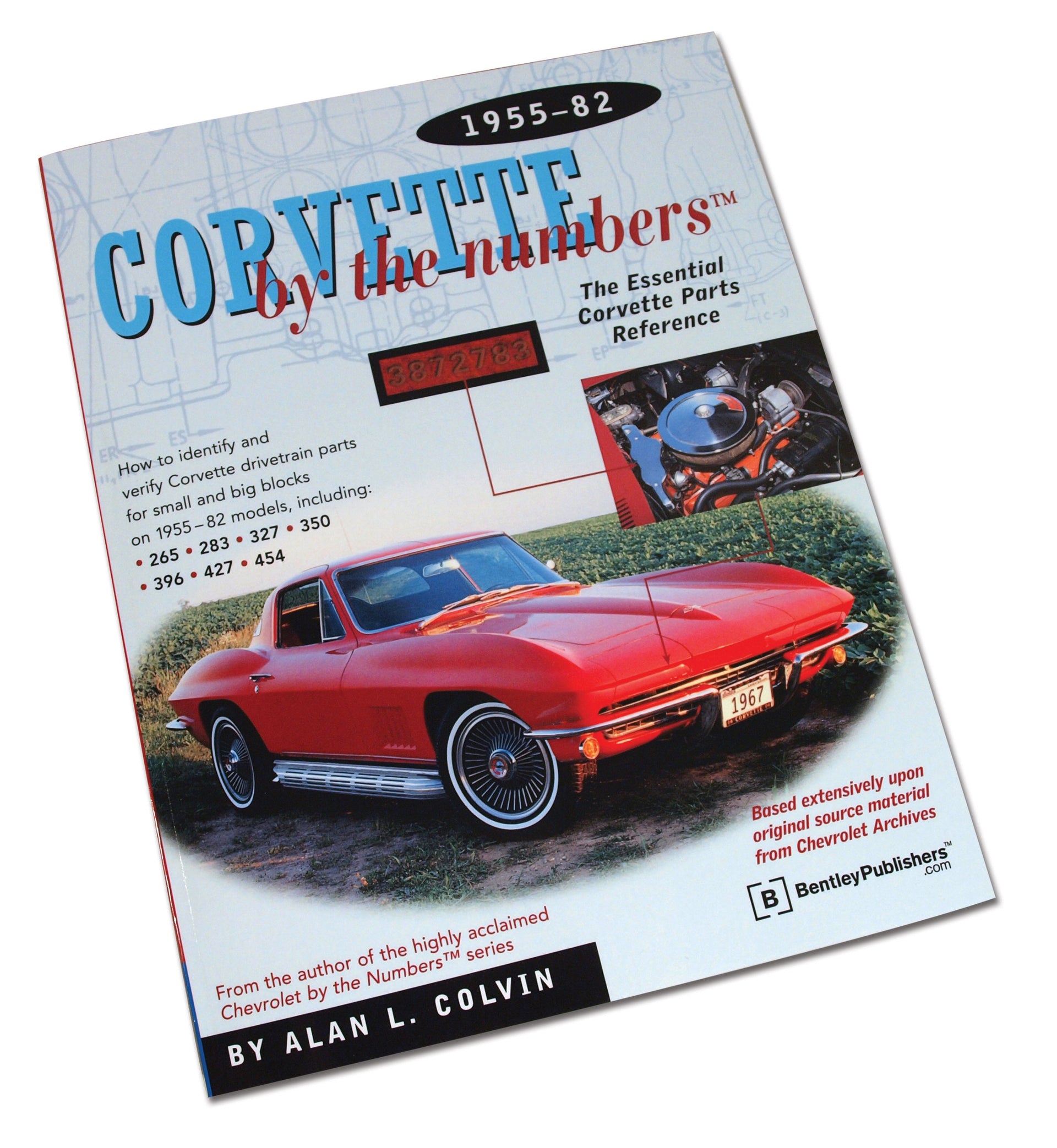 1955-1982 Corvette Book Corvette By The Numbers 55-82-42911-Corvette-Store-Online