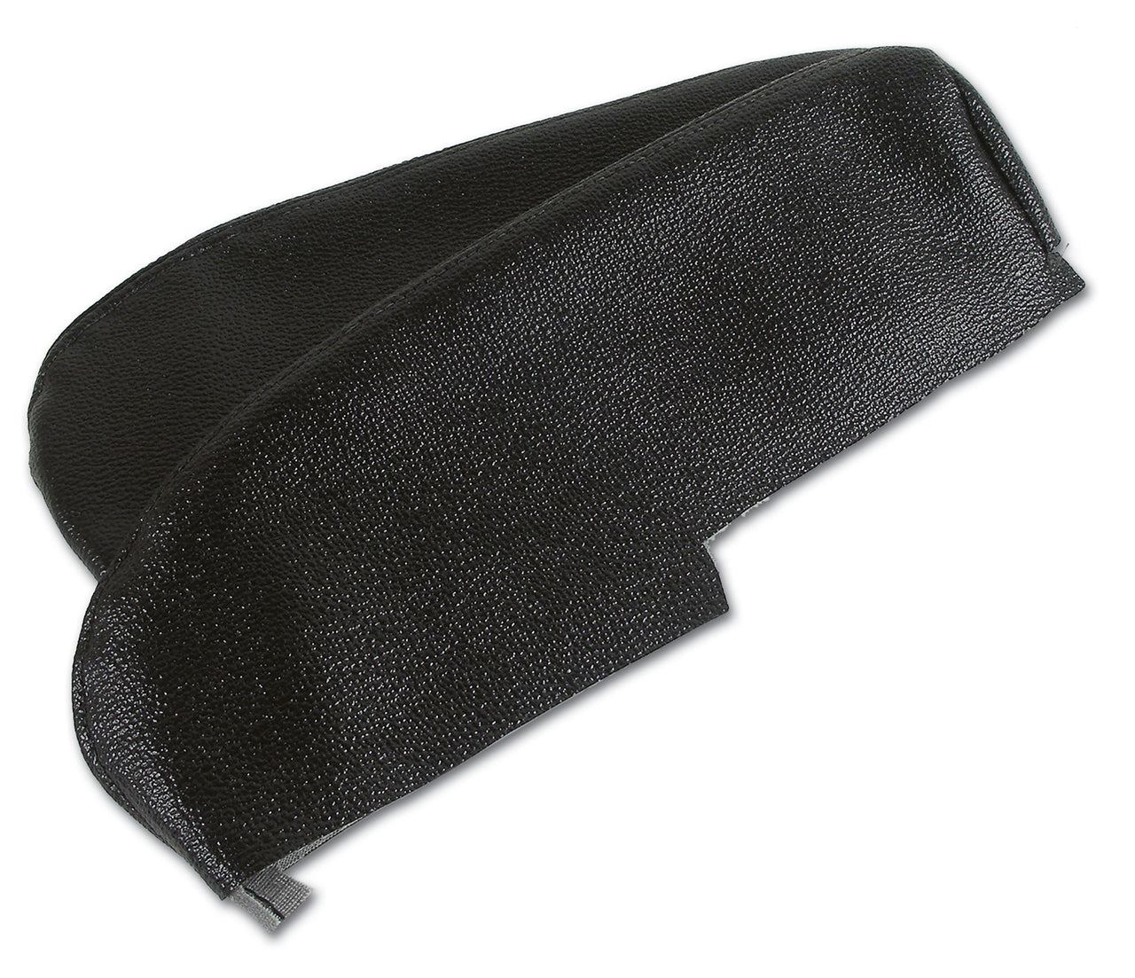 1958-1958 Corvette Vinyl Armrest Cover Pair W/O Pad - Charcoal-429804-Corvette-Store-Online